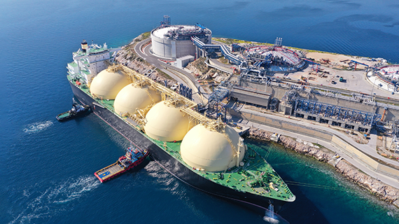 Die Importe über deutsche LNG-Terminals sind auf einem Allzeithoch.